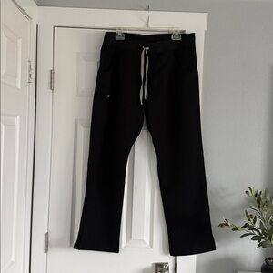 Figs Black Technical Collection pants size L women’s
